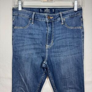 Hollister High Rise Jean Legging Dark Wash Stretch Womens Size 7S W28 L26